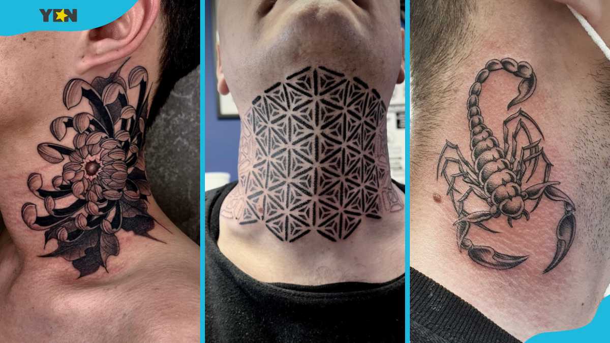 Neck Tattoo Designs For Men Mens Neck Tattoo Ideas Neck Tattoo Designs For Men Mens Neck Tattoo Ideas