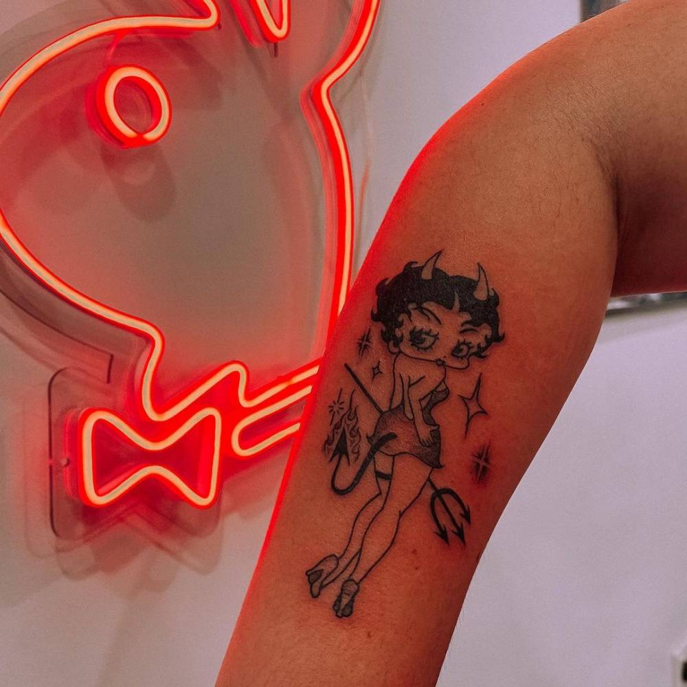 New Betty Boop Tattoos New Betty Boop Tattoos