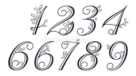 Number Calligraphy Illustrations To Download For Free Freeimages Number Calligraphy Illustrations To Download For Free Freeimages
