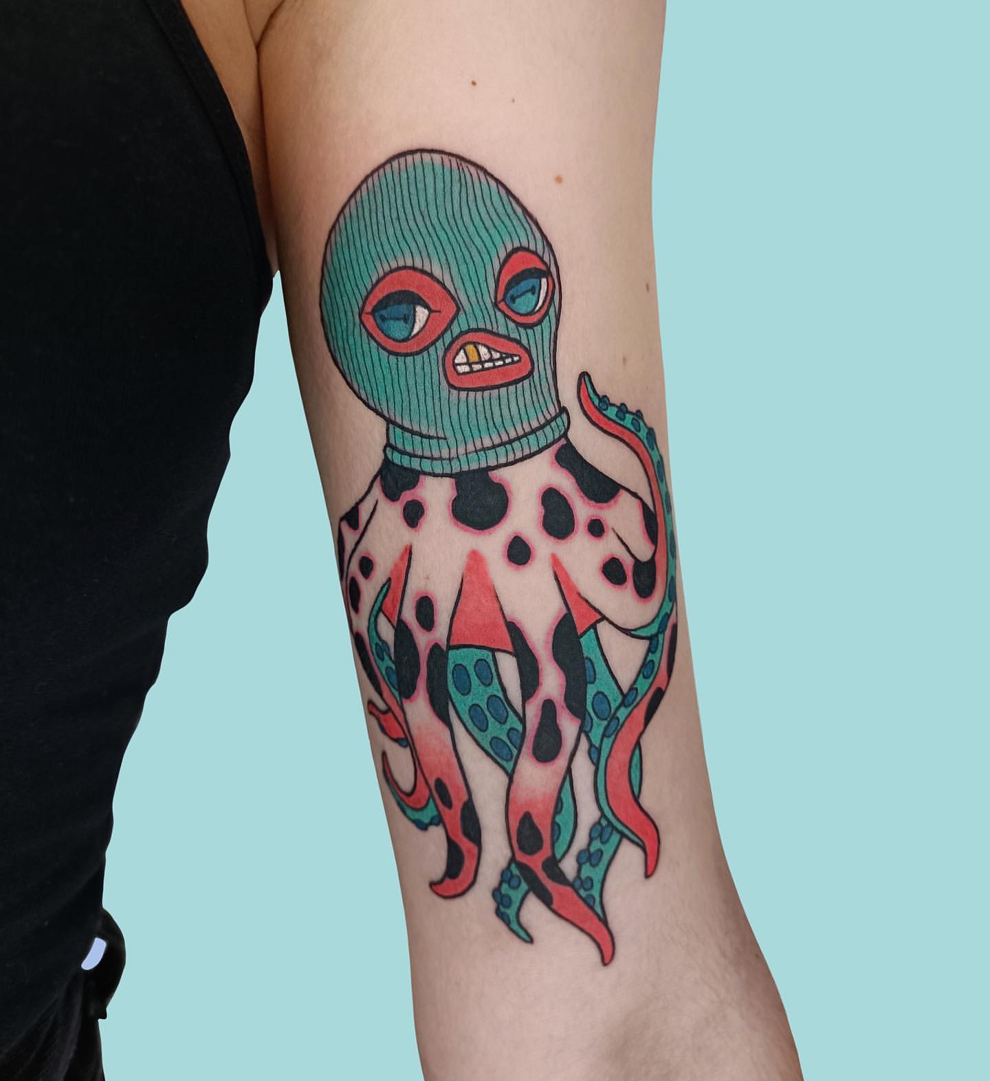 Octopus Tattoo Booty