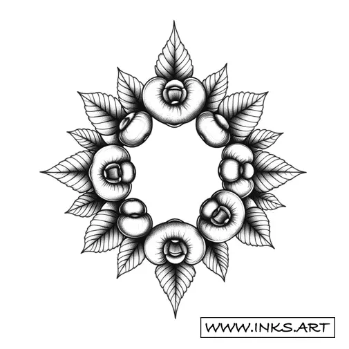 Ohio State Buckeye Leaf State Tattoos Ohio State Tattoos Ohio Tattoo