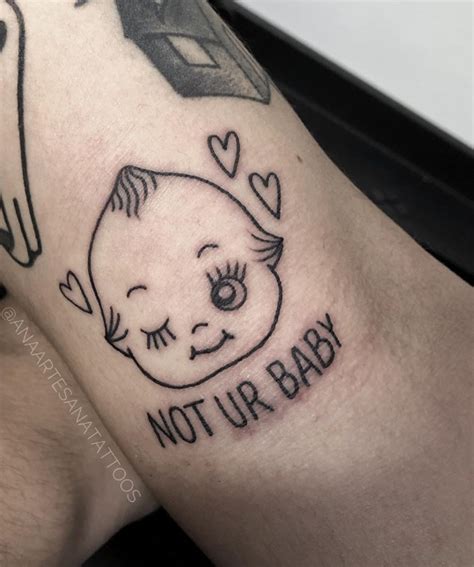 Old School Kewpie Doll Tattoo Tattmania Old School Kewpie Doll Tattoo Tattmania