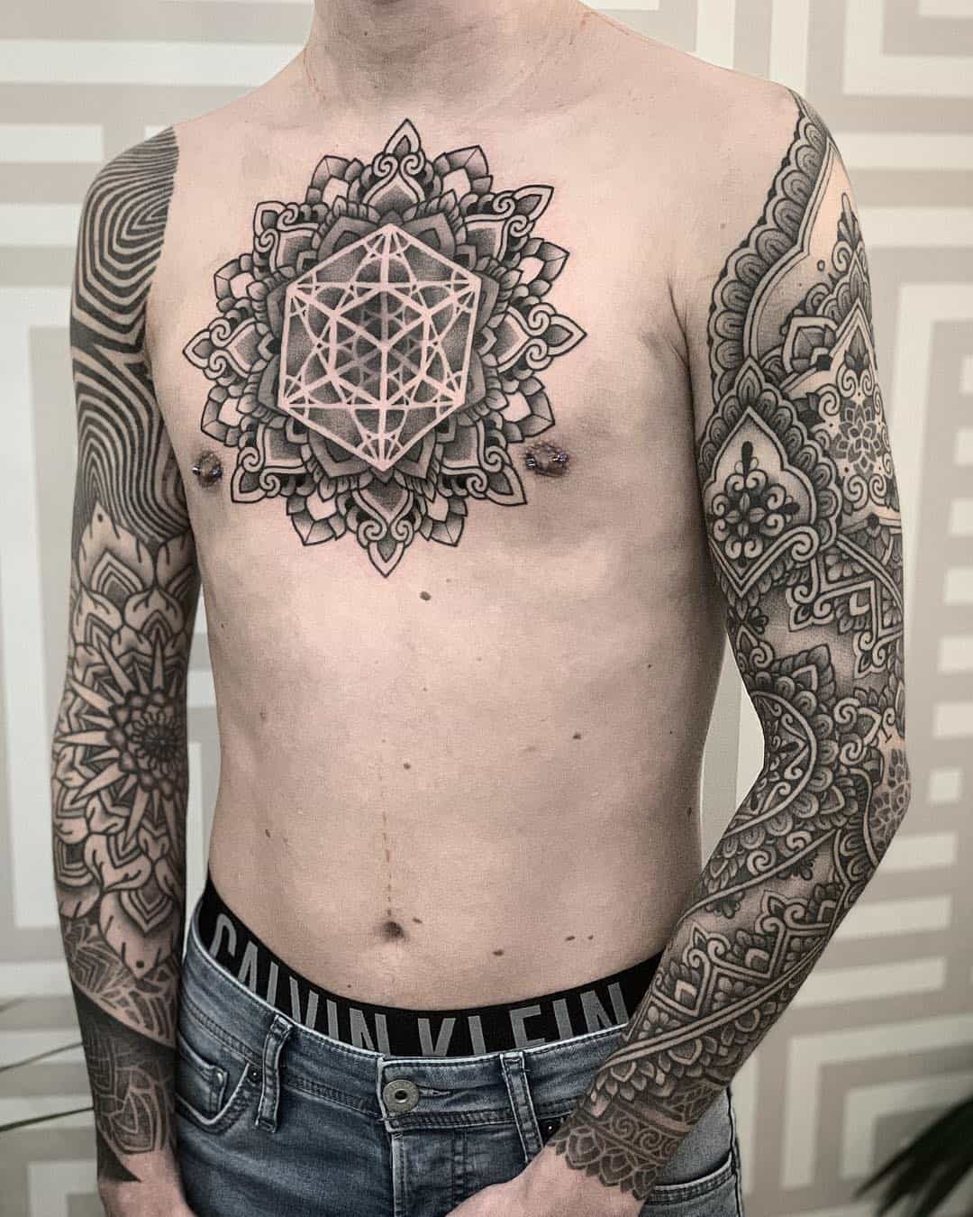 Ornamental Tattoo Artist Jack Peppiette Artwoonz