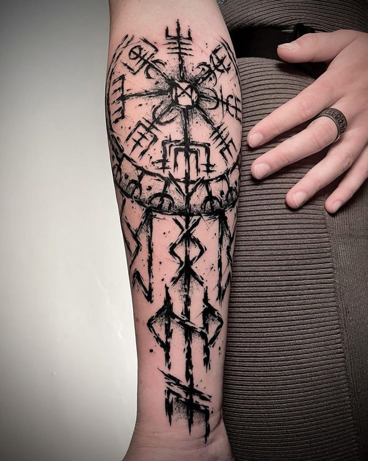Pin By Kiernan Anesi On Norse Tattoos Viking Tattoos For Men Viking