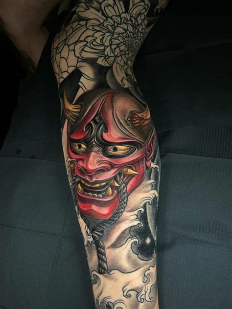 Pin De En Tatuajes Japoneses Oni Japon S