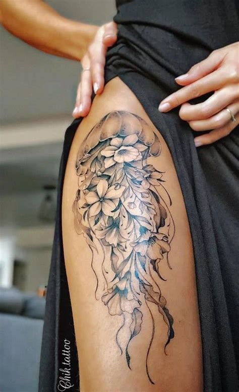 Pin On Hip Thigh Tattoos Unique In 2024 Leg Tattoos Women Thigh