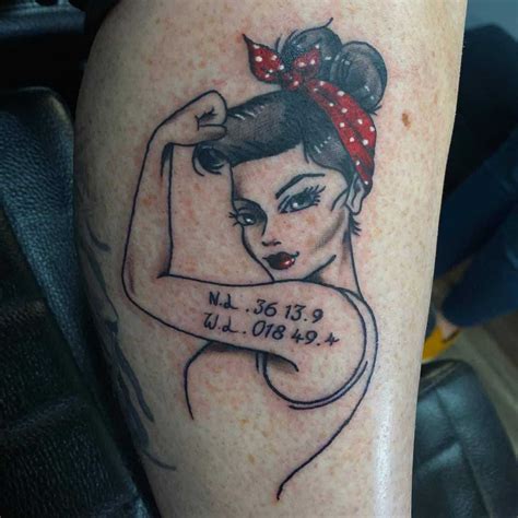 Pin Up Girl Tattoo Ideas Celebrating Vintage Beauty