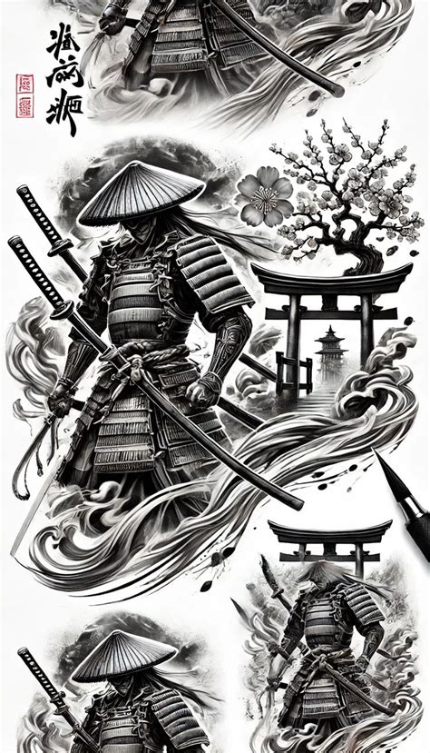 Pingl Par Michael Sargsian Sur Art Tatouage Samourai Id Es De