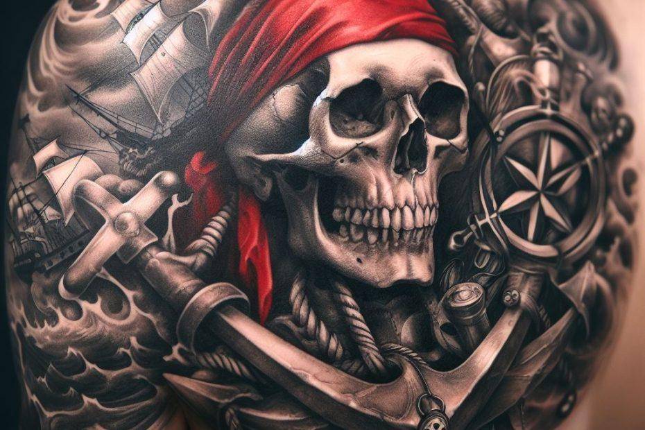 Pirate Skull Tattoo Pirate Skull Tattoo