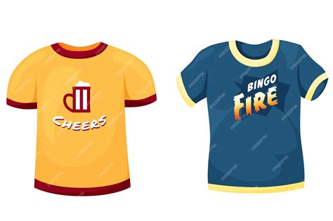 Premium Vector Yellow And Blue Cartoon T Shirt Set With Pretty Tattoo Premium Vector Yellow And Blue Cartoon T Shirt Set With Pretty Tattoo