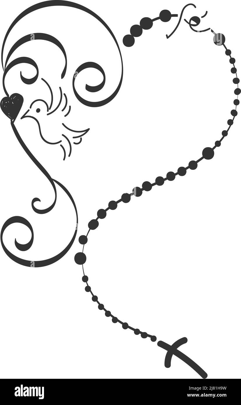 Roman Catholic Cross Rosary Tattoo Roman Catholic Cross Rosary Tattoo