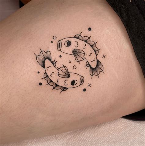 Sacred Joanne 25 Creative Pisces Tattoos With Meaning