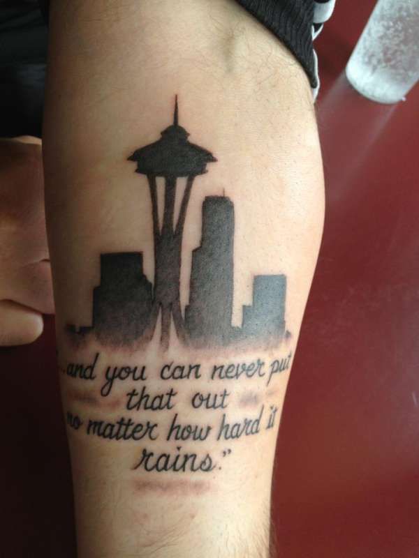 Seattle Fan Tattoos Seattle Fan Tattoos