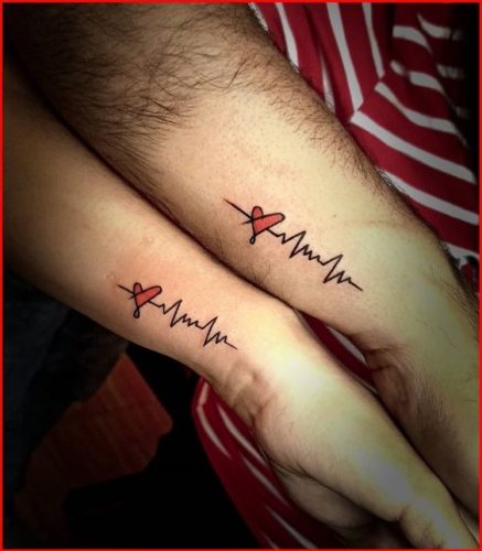 Two Tiny Stars, One Shared Sky: Small Couple Tattoo Ideas