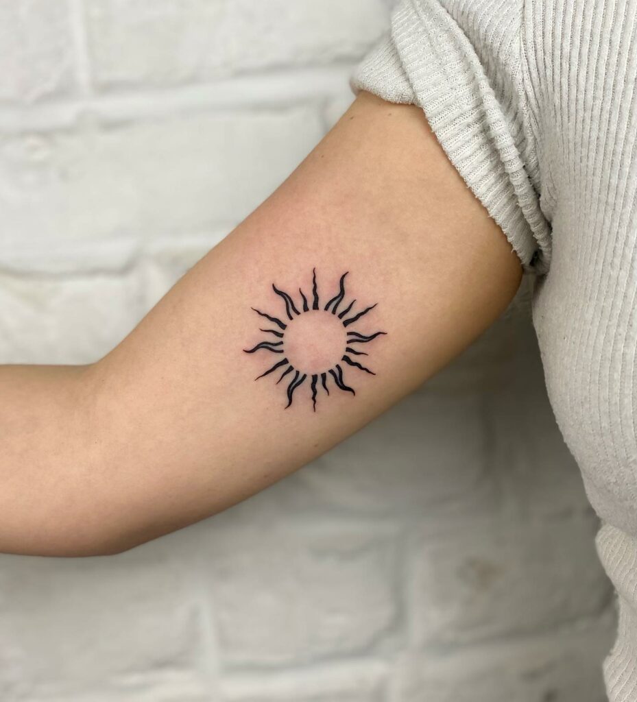 Spiral Sun Tattoo Creative Small Tattoos By Infant Winters Spiral Sun Tattoo Creative Small Tattoos By Infant Winters