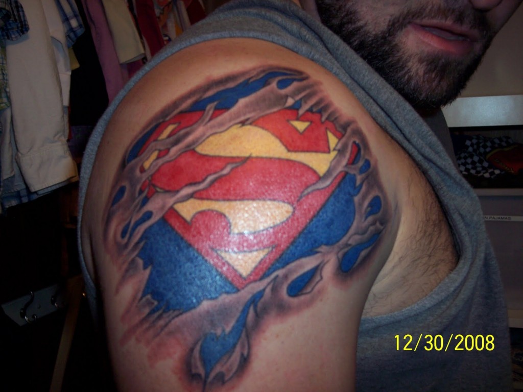 Superman Tattoos Designs Ideas And Meaning Tattoos For You Superman Tattoos Designs Ideas And Meaning Tattoos For You