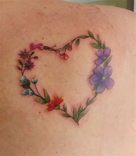 Tattoo Heart With Flowers Tattoo Style Trends