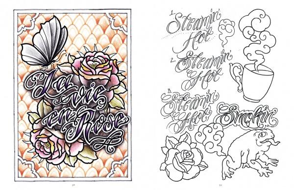 Tattoo Lettering Banners Schifferbooks Tattoo Lettering Banners Schifferbooks