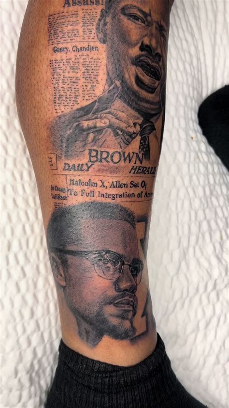 Tattoos Of Malcolm X