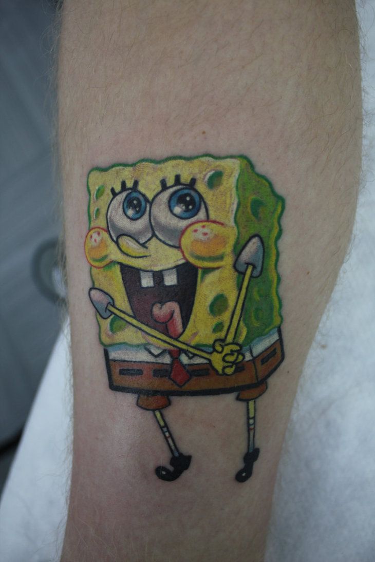 Tattoos Of Spongebob