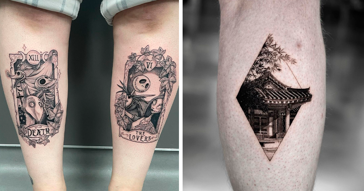 Upper Leg Tattoo Ideas