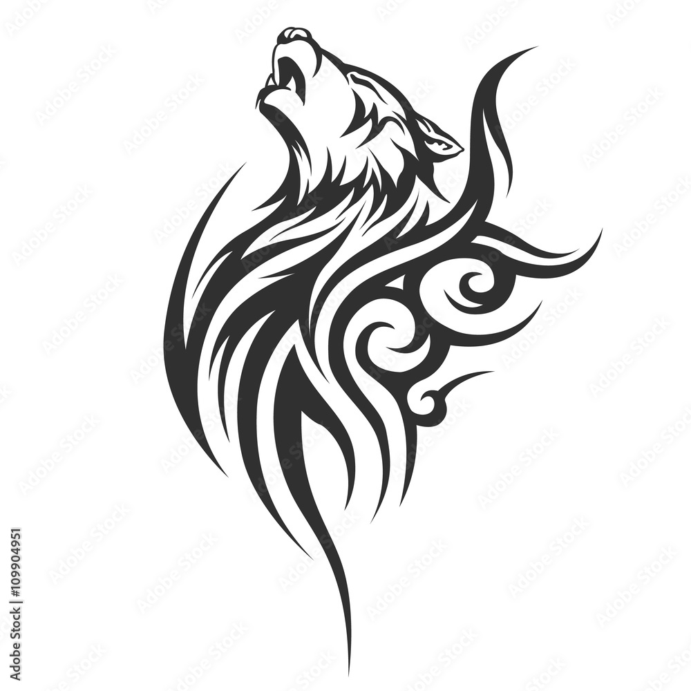 Wolf Tribal Images Browse 88 276 Stock Photos Vectors And Video Adobe Stock