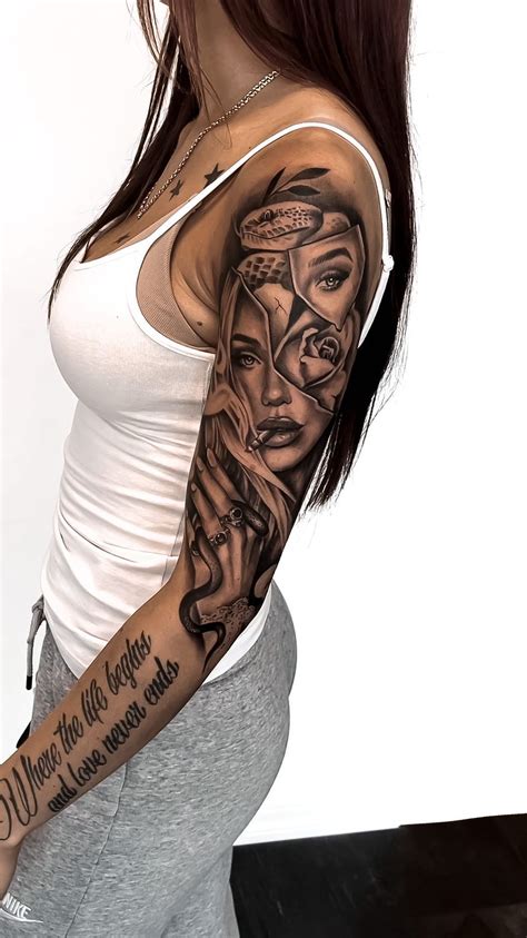 Woman With Tattoos