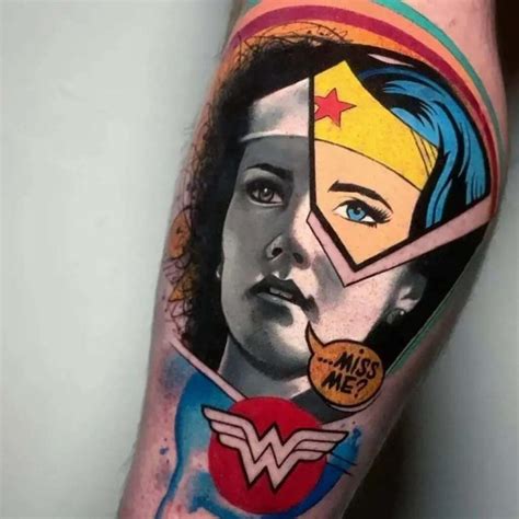 Wonder Woman Tattoo Designs Wonder Woman Tattoo Designs