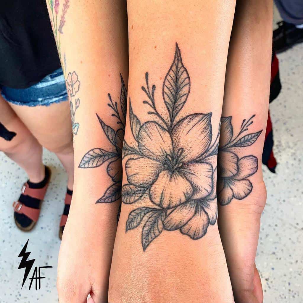Wrist Tattoos For Women Flowers